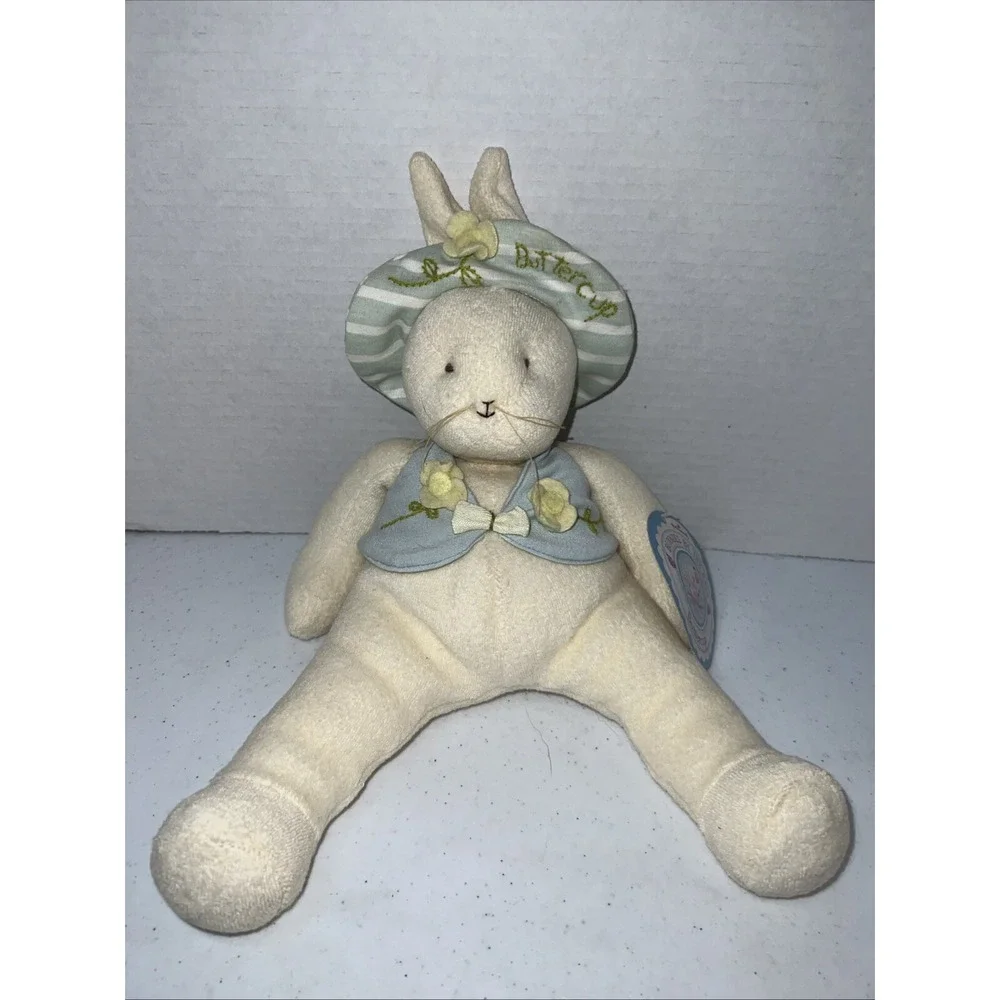 Hallmark Bunnies By The Bay Buttercup Bunny Rabbit Plush 12.5